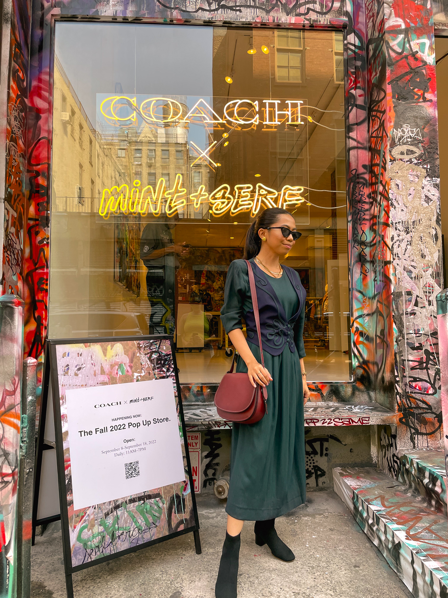 I Wore my Mom's Clothes During NYFW, Coach NYFW 2022