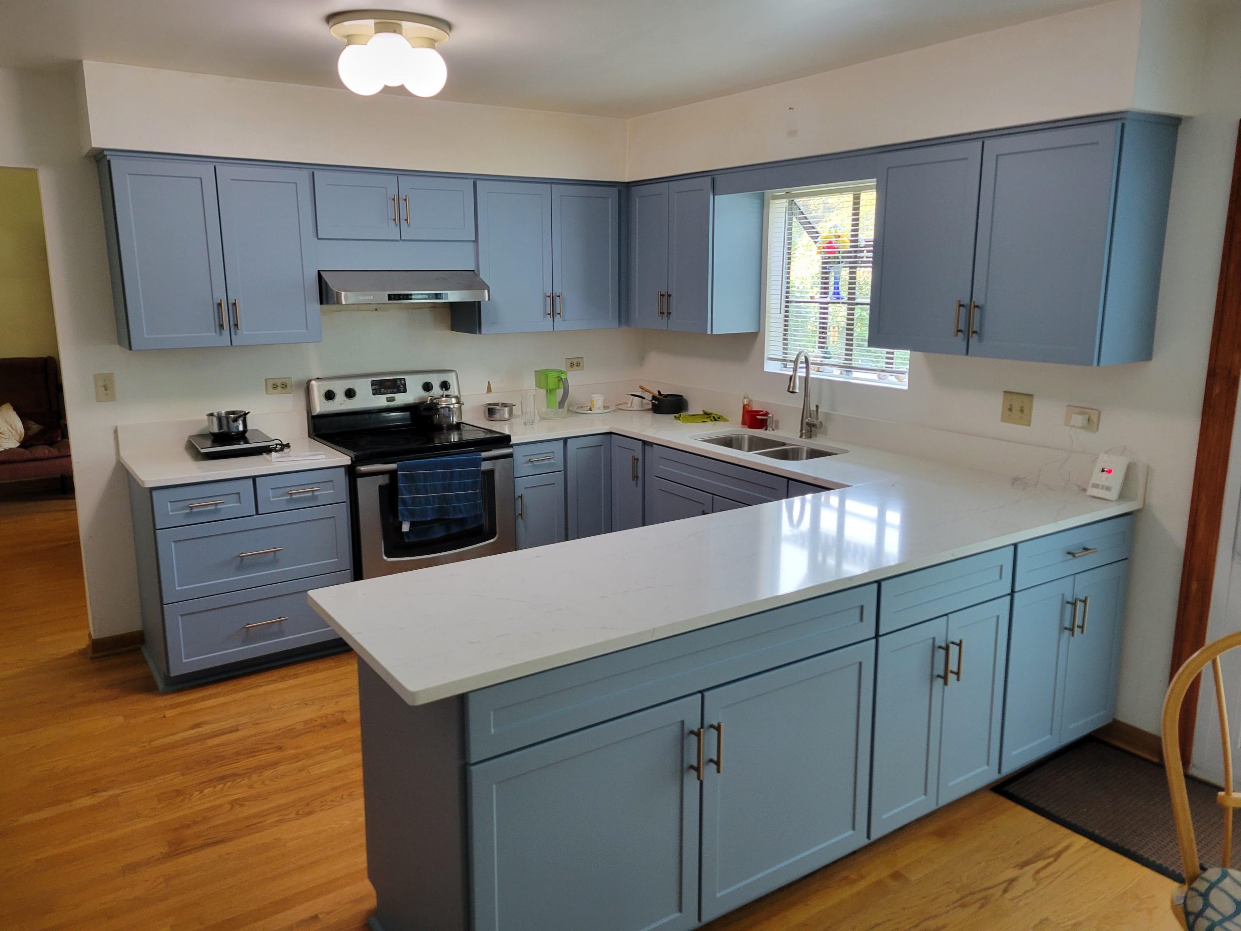 kitchen counter after