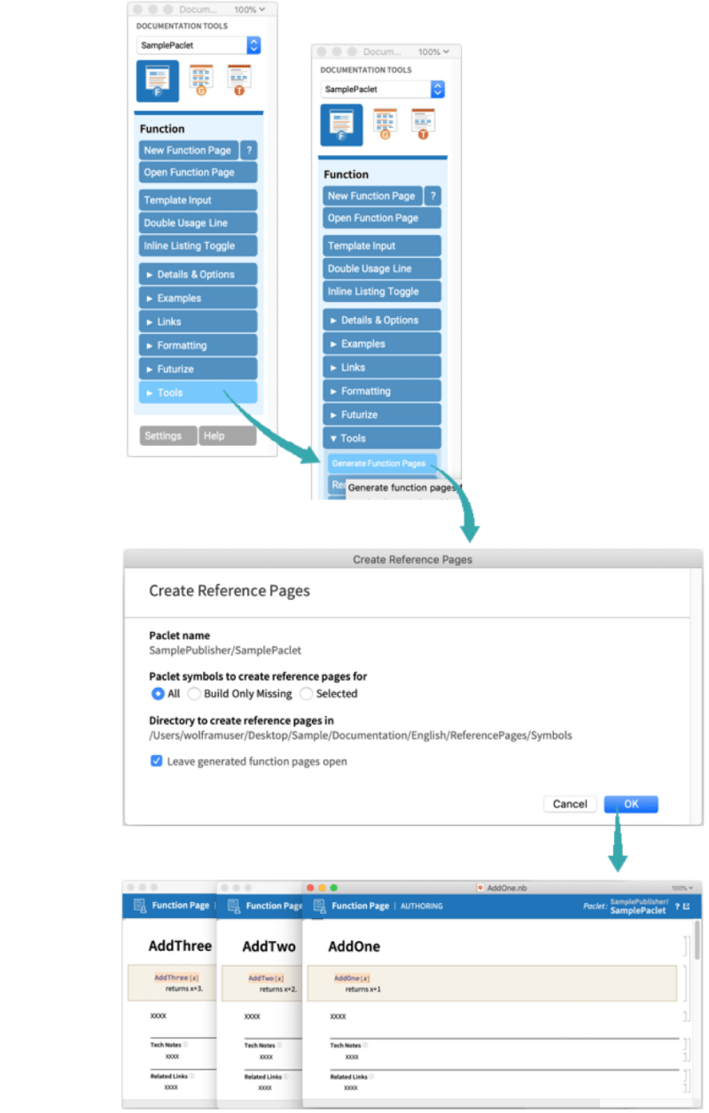 Generate Function Pages Wolfram Language Documentation - High Quality Gradient Design - Desktop