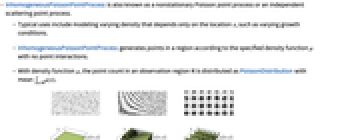 Inhomogeneouspoissonpointprocess Wolfram Documentation - Geometric Wallpaper Collection - Full HD Quality