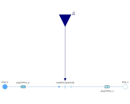 Modelica Electrical Polyphase Basic Capacitor System Modeler - Premium Dark Design - Mobile