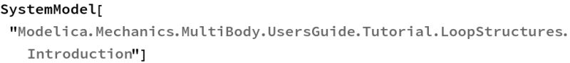 Modelica Mechanics Multibody Usersguide Tutorial Loopstructures Introduction System Modeler - Premium Vintage Image - Mobile
