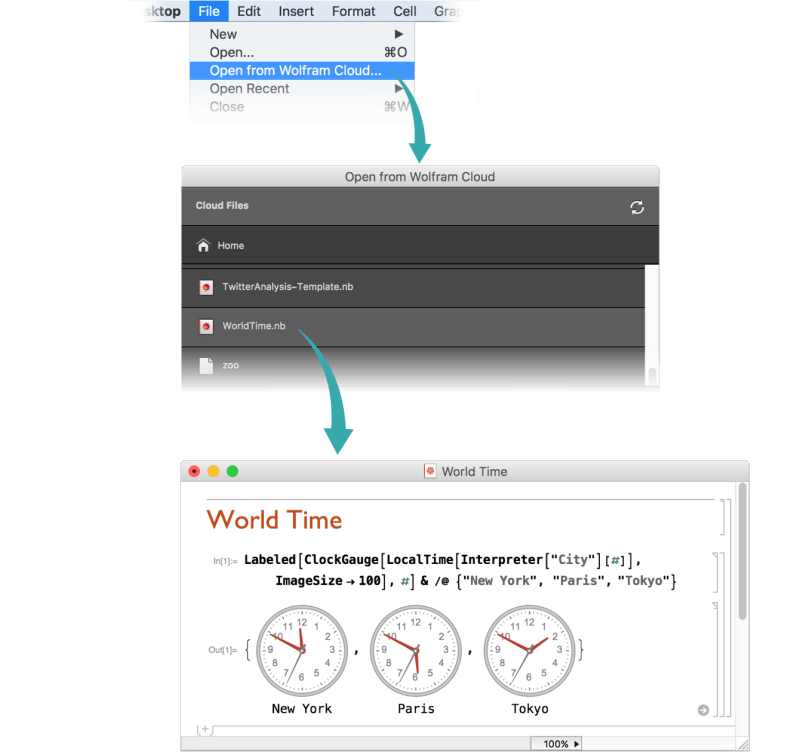 Another Notebook Ui Cloud Environment Wolframcloud Ouseful Info - Dark Design Collection - Retina Quality