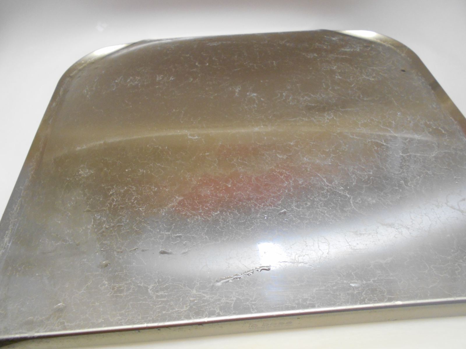 流し台にあったｽﾃﾝﾚｽ板　前