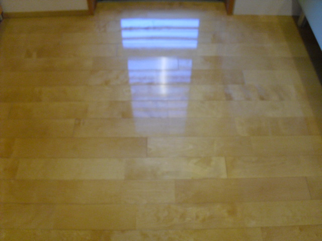 キッチン床　後