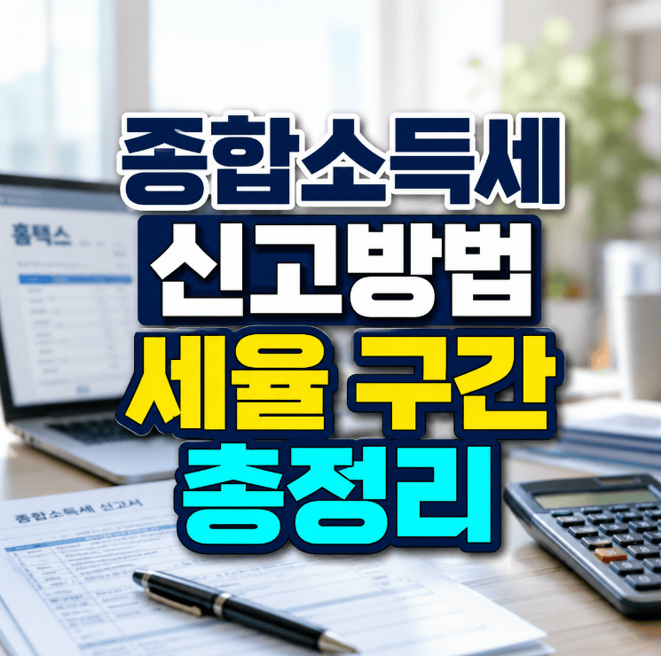 개인사업자 종합소득세 세율 구간표 6%에서 45%까지 2026