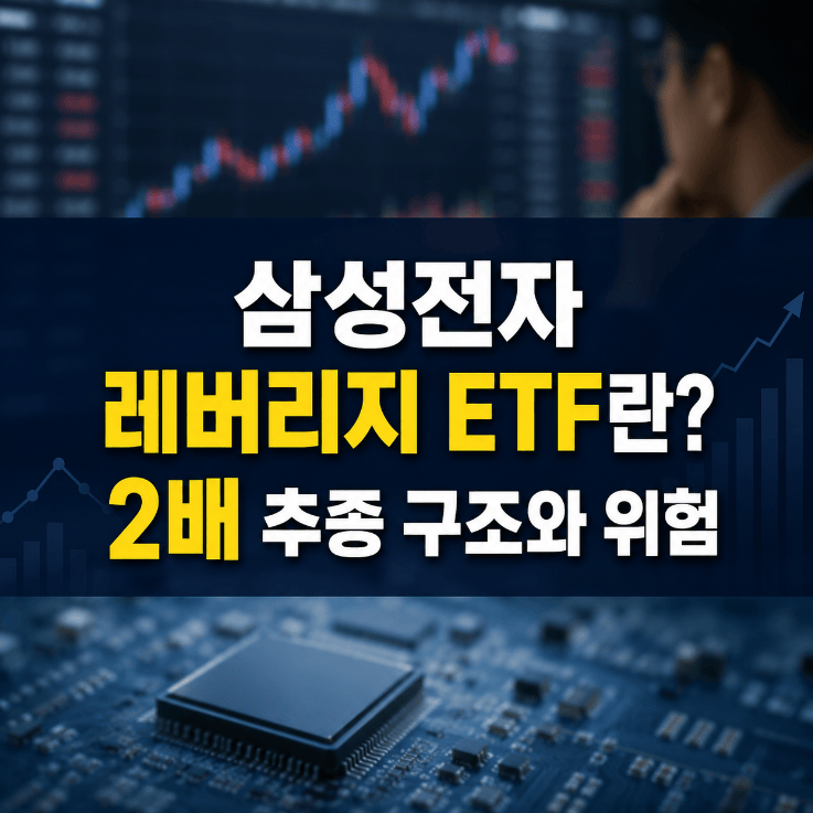 삼성전자 레버리지 ETF 2배 추종 구조와 수익률 설명 2026