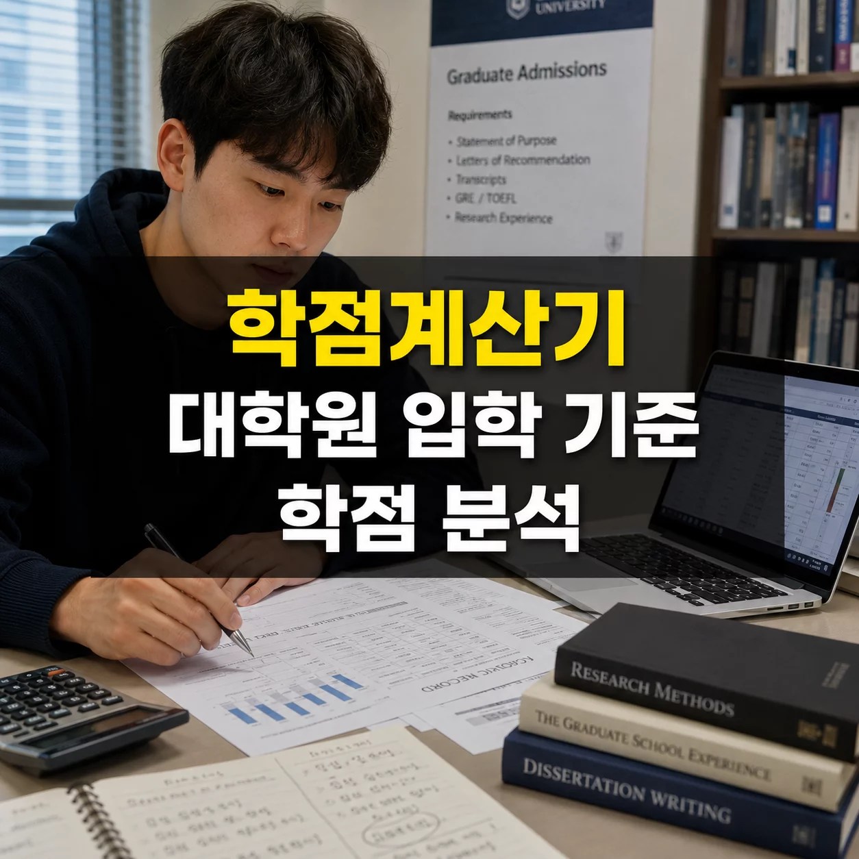 대학원 입학 기준 학점 석사 박사 3.0 3.5 지원 전략 2026