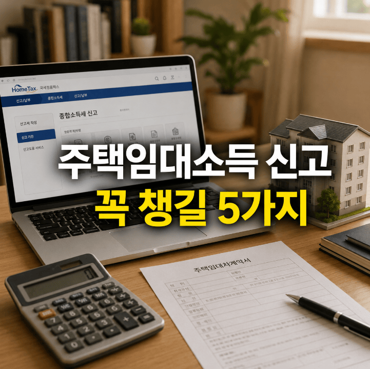 2026 주택임대소득 신고 과세대상 판단과 분리과세 5가지 핵심 정리