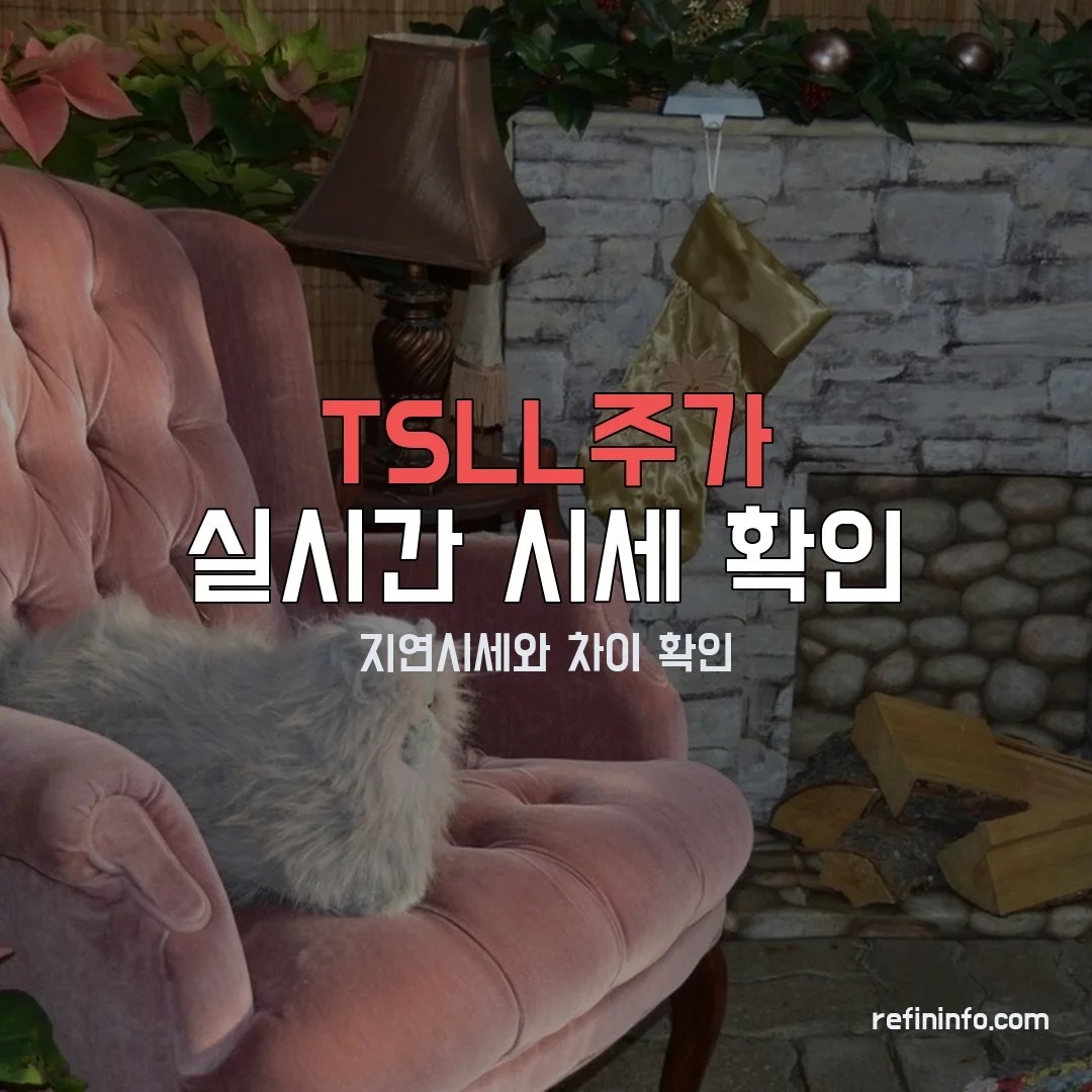 TSLL주가 실시간 시세 확인 화면을 표현한 이미지, 2026년 7월 기준