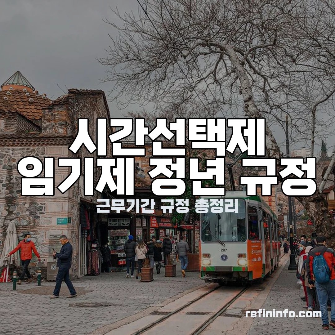 시간선택제 임기제 공무원 정년 대신 근무기간 규정을 보여주는 이미지 2026년