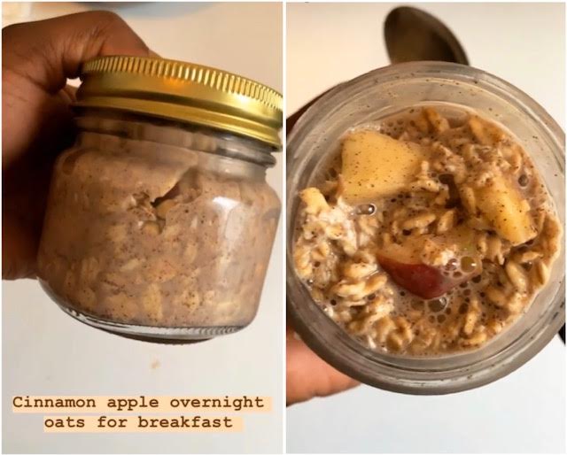 Daniel Fasting: Cinnamon Apple Overnight Oats