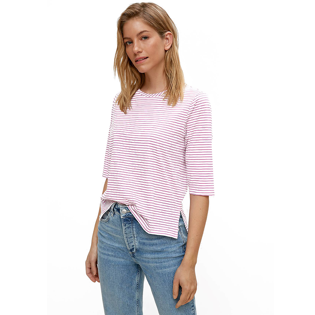 Tricou comma în Dungi