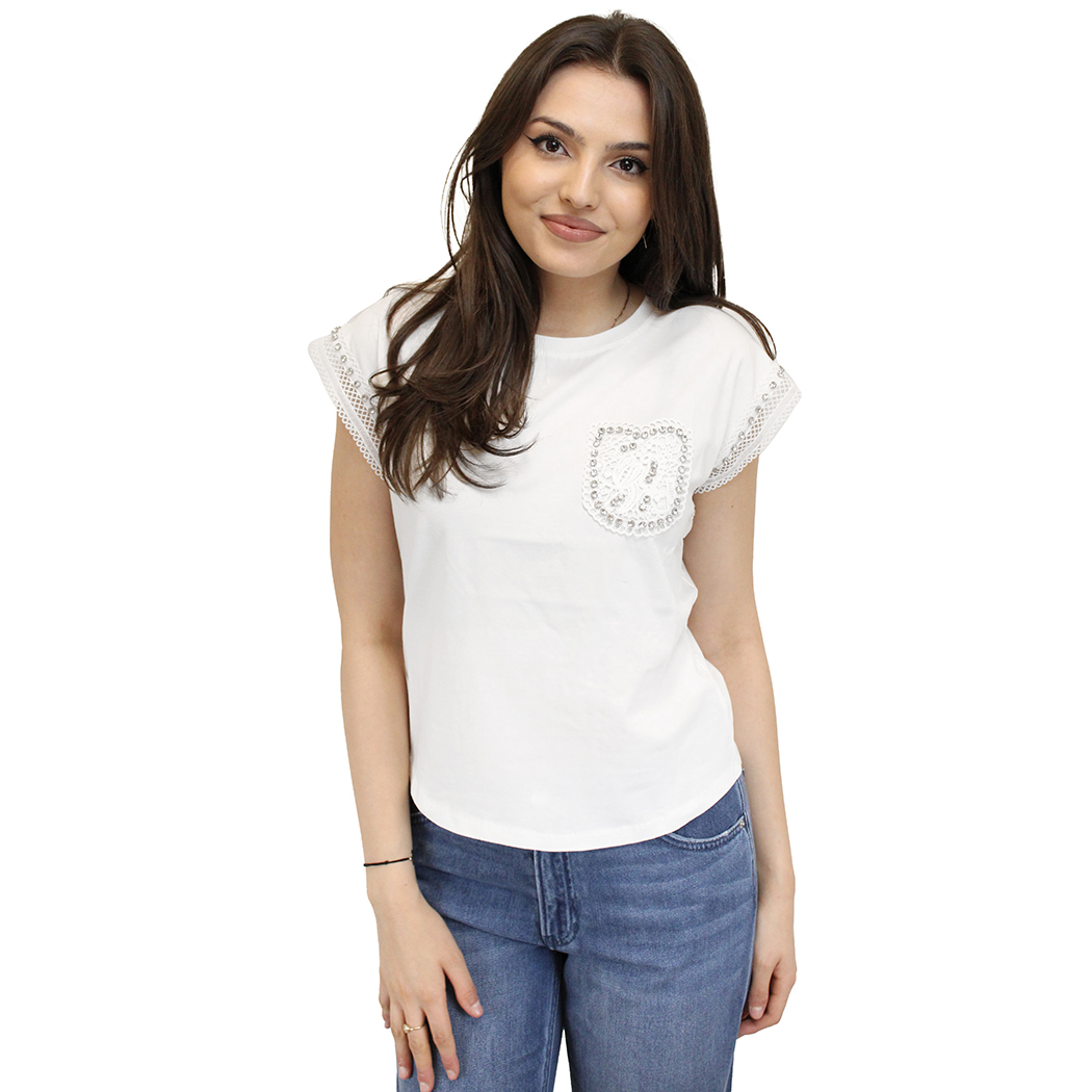 Tricou Franco Ferri Alb