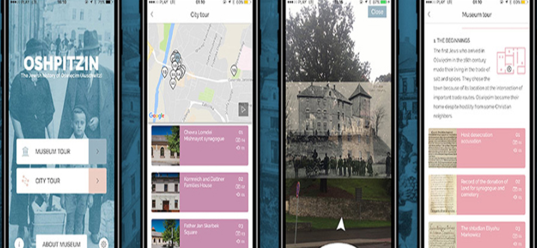 Oshpitzin App Screens - Cover Image for Interactivity Post