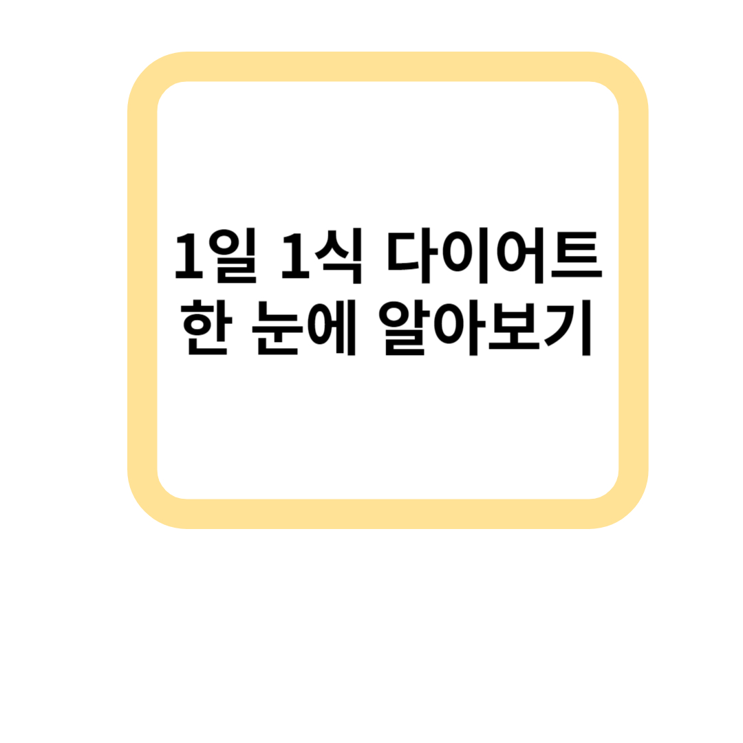 1일1식 표지