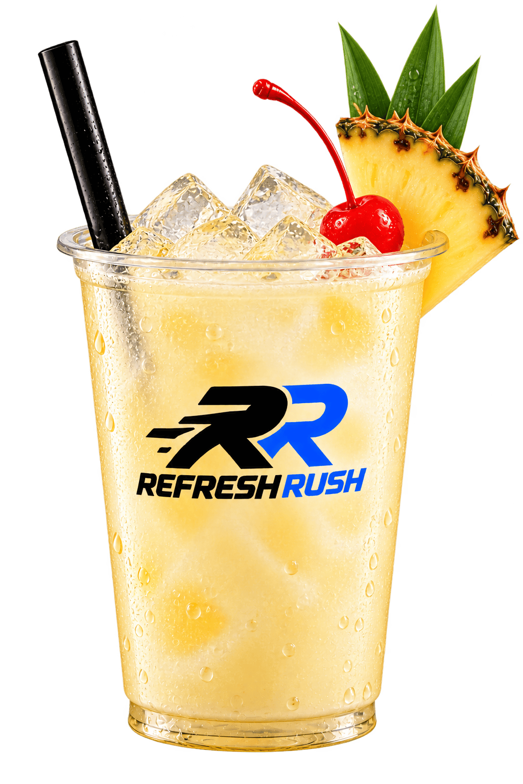 RefreshRush Piña Colada Fizz
