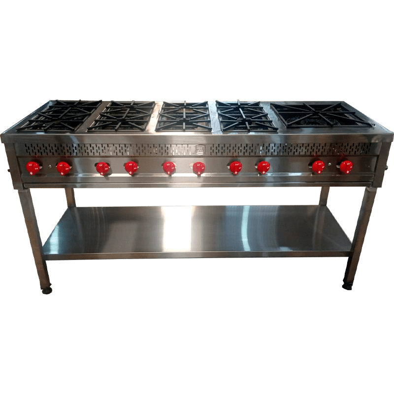 Modulo Industrial a Gas – 7 Fogones