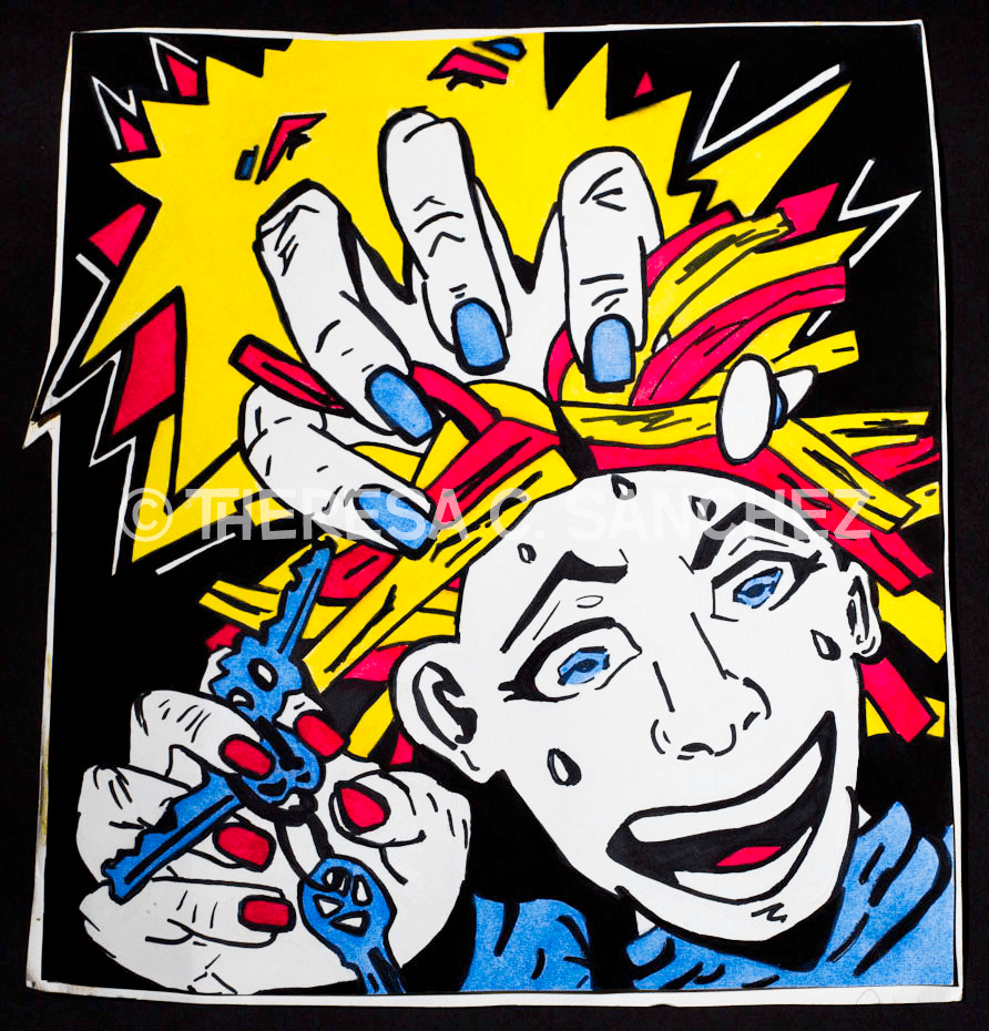 Marker Comic Depiction