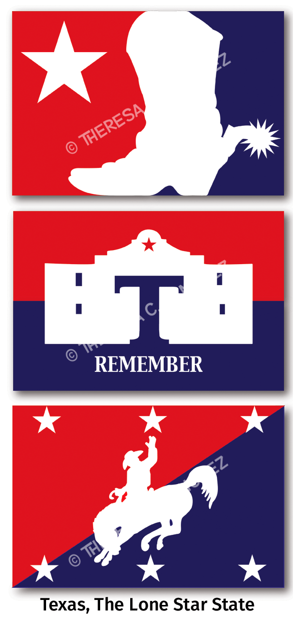 Texas Flag Redesign Concepts