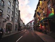 Quebec City at Sunset