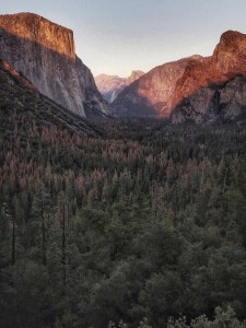 Yosemite Valley at Sunset