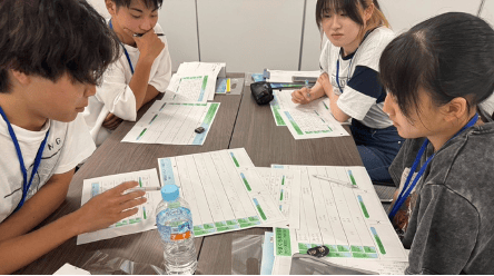 山口県のDAY1で日常生活と環境のつながりを考える参加者