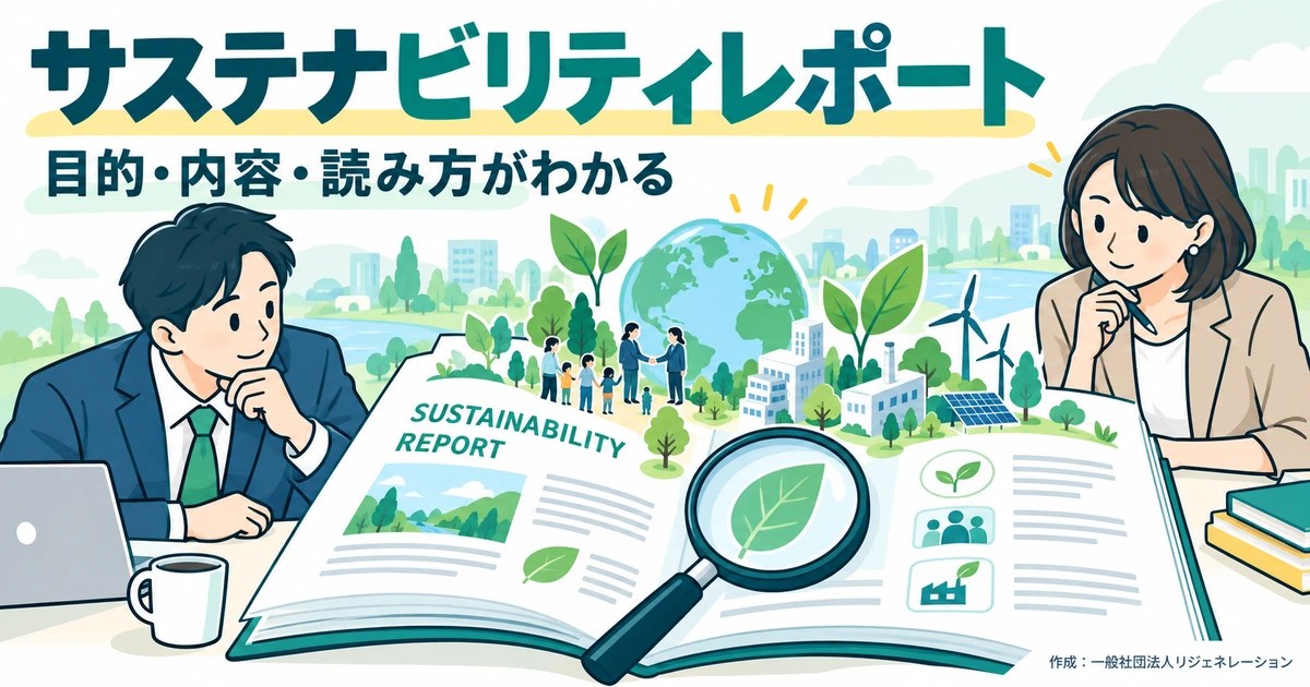 サステナビリティレポートとは？目的・内容・読み方と活用のポイント