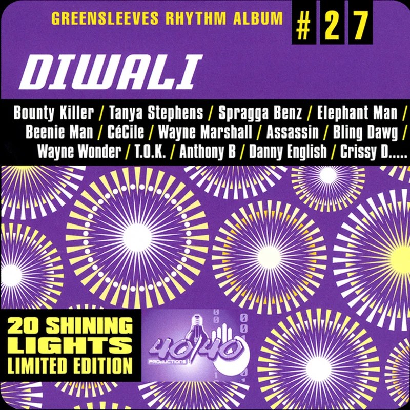 DIWALI RIDDIM - 40/40 PRODUCTIONS - Regime Radio