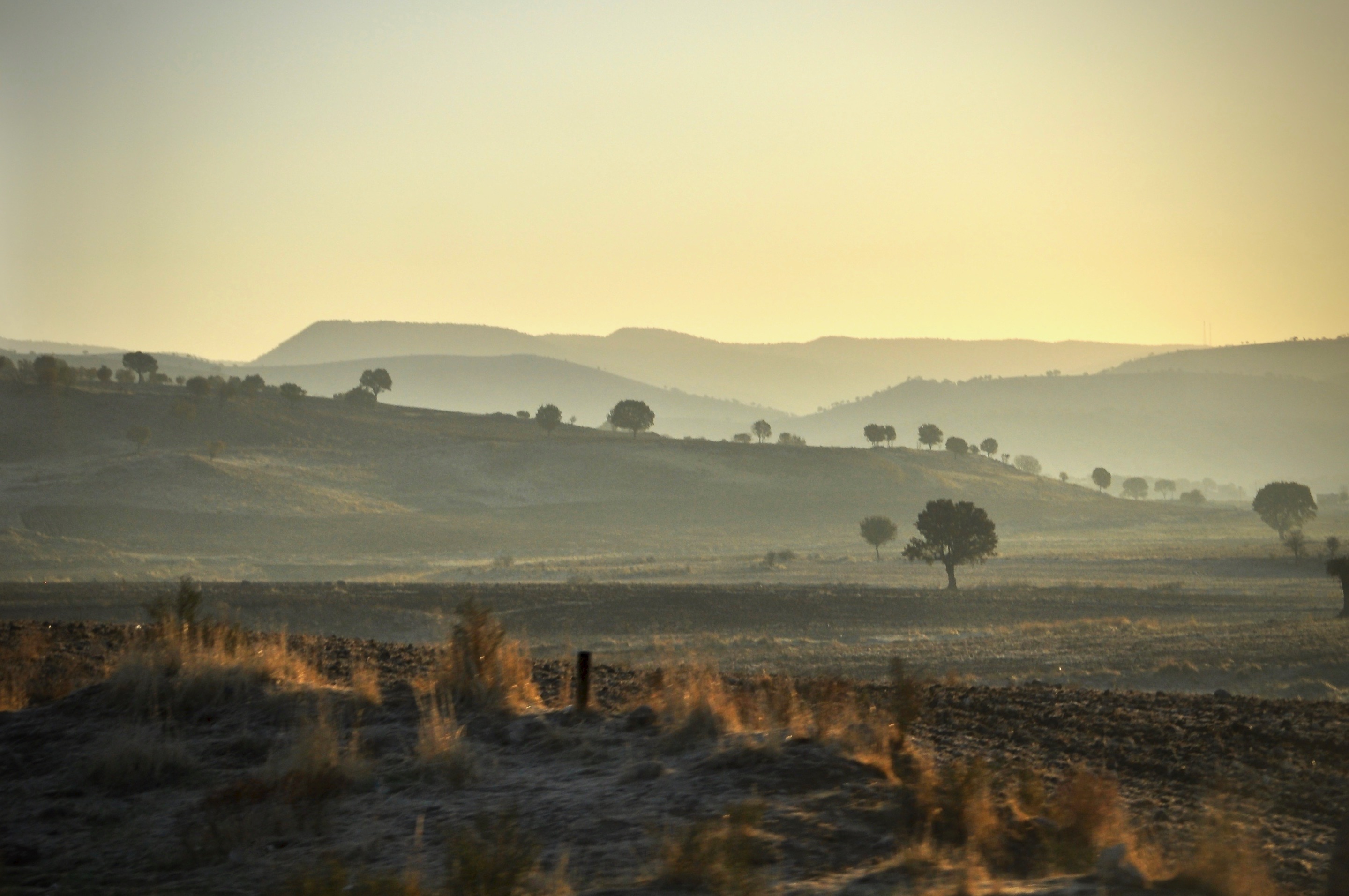 Bei Sonnenaufgang unterwegs nach Sulaymaniyah, Kurdistan