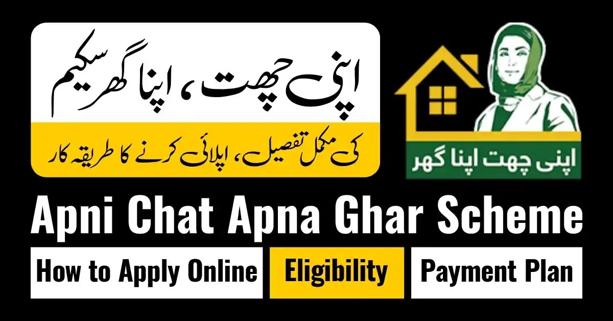 ALT Text: Apni Chat Apna Ghar Scheme – Affordable Housing in Pakistan
