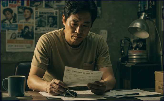 연체 가산 금리로 고민하는 남자