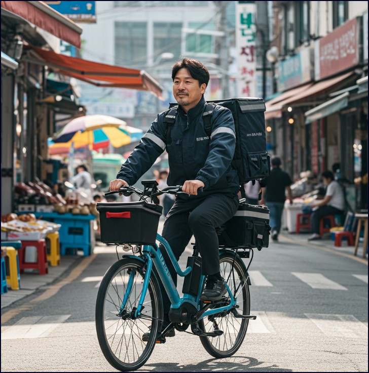 전기 자전거 배달 알바