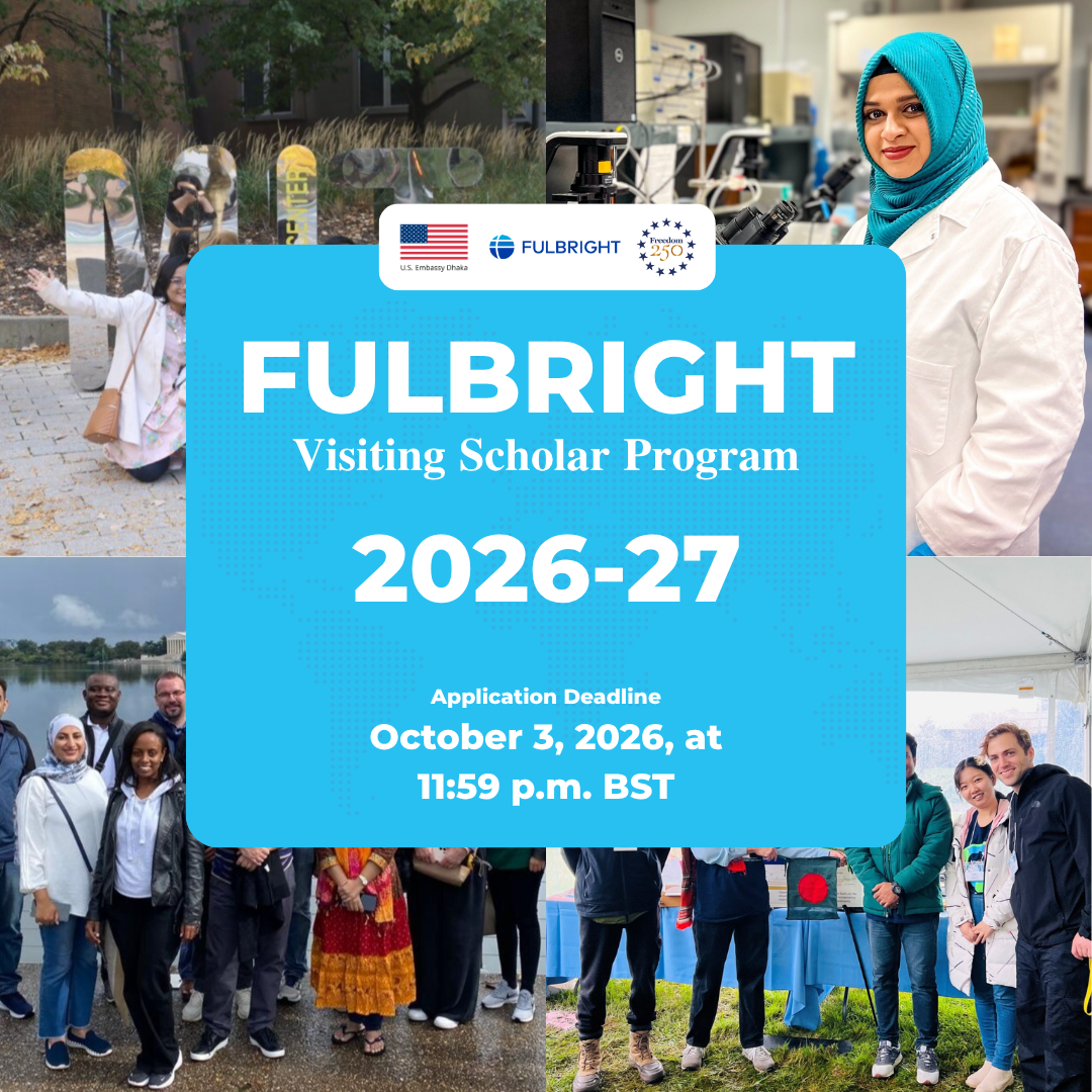 Fulbright Foreign Student Program 2027–2028 Opens Applications for International Graduate Study Opportunities