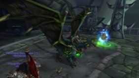 Jon Parish on his Death Knight class mount