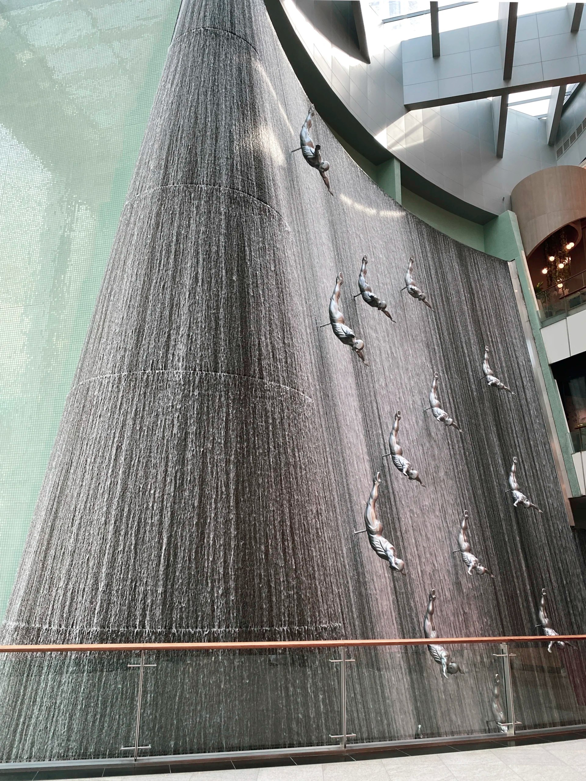 Waterval in Dubai Mall