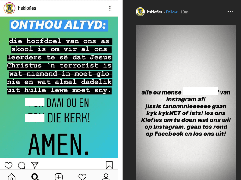 Klofies Social Media Accounts Under Cyber Attack Rekord East
