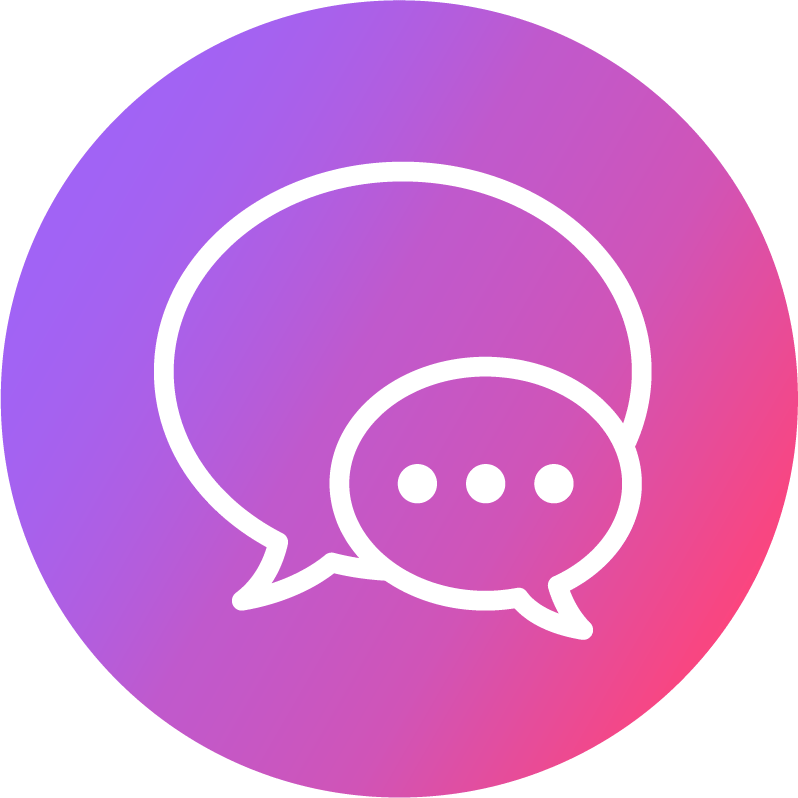 Messaging icon - care community app message