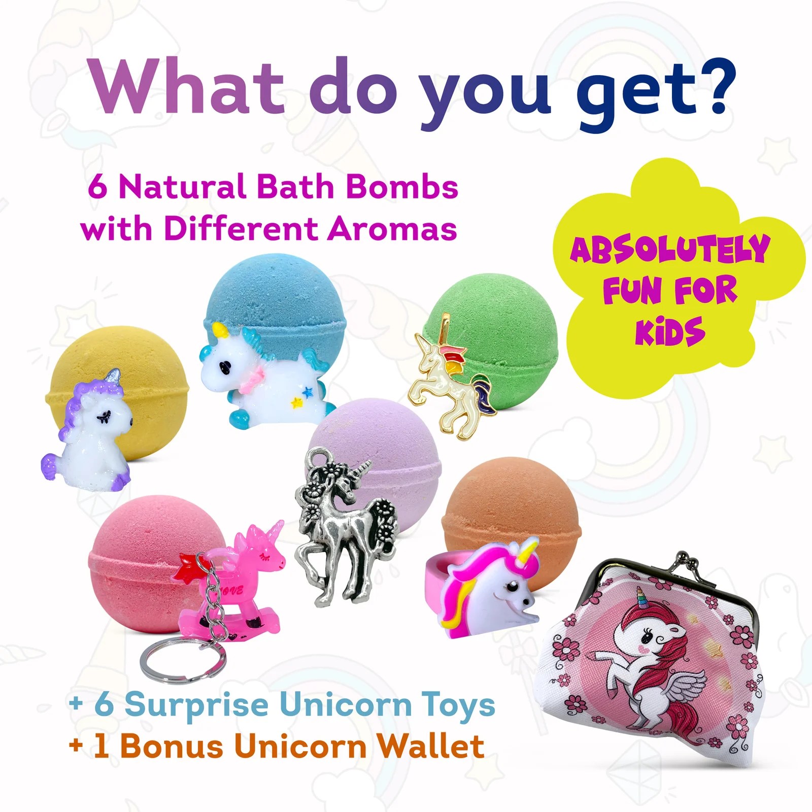 6 Bath Bombs with Shopkin Toys – RELAXCATION