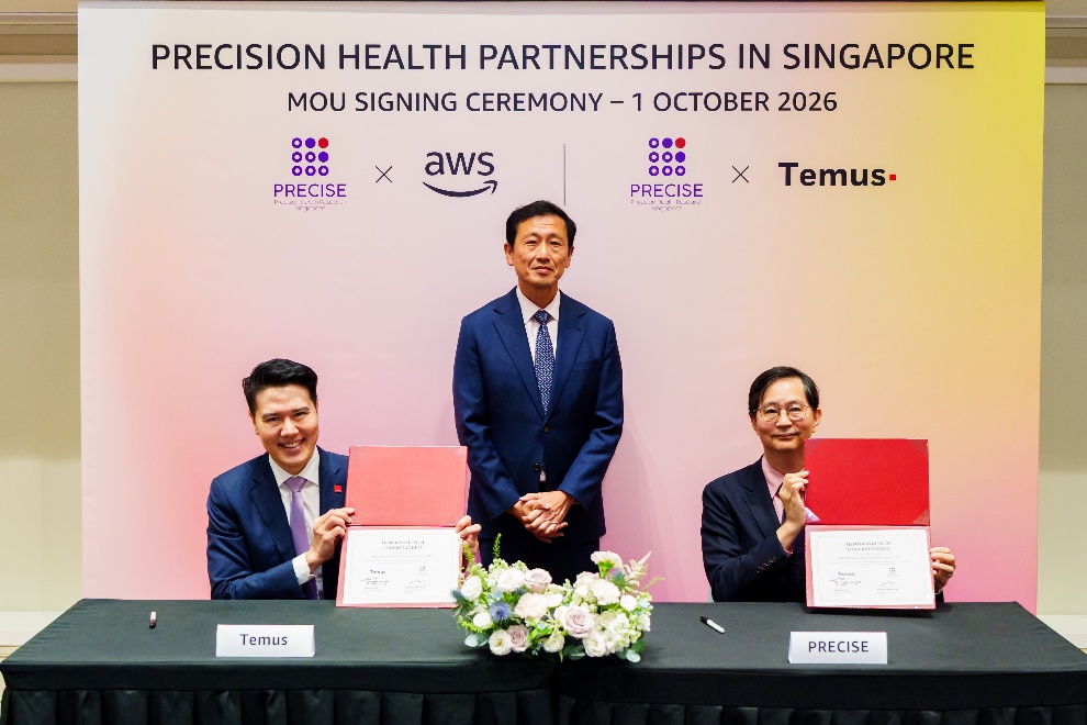 PRECISE and Temus establish Joint Innovation Centre to advance precision health in Singapore