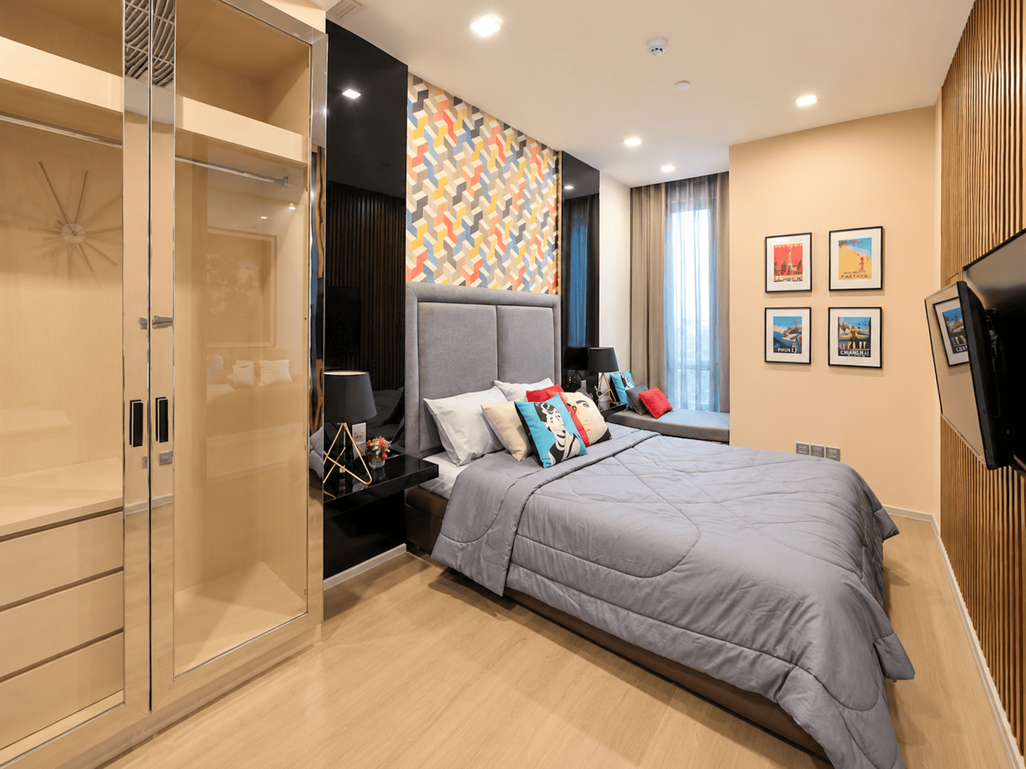 Ashton Asoke 3BR for Rent | 42nd Floor with Panoramic Bangkok Views