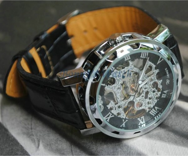 kf-Hd29bddc4333346d58e628c804ab300c8c Winner-relojes mecánicos automáticos para hombre, reloj de pulsera masculino de cuero negro con esqueleto,