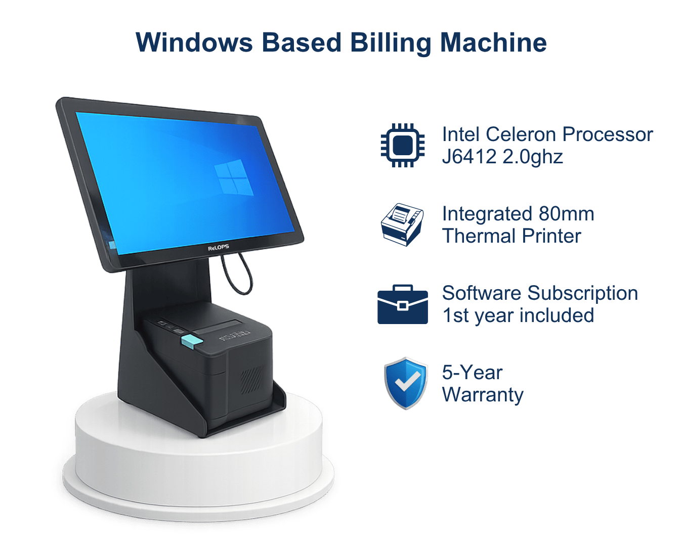 Windows based Billing machine