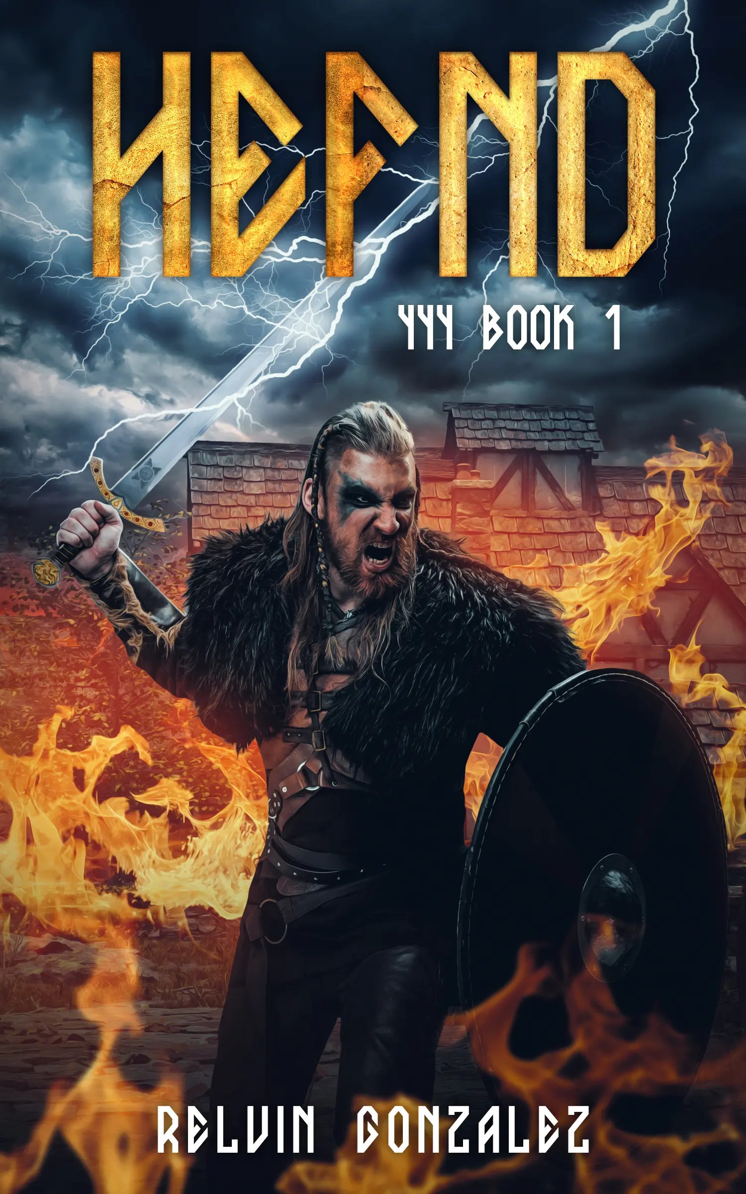 Hefnd by Relvin Gonzalez – 444 series book 1 cover