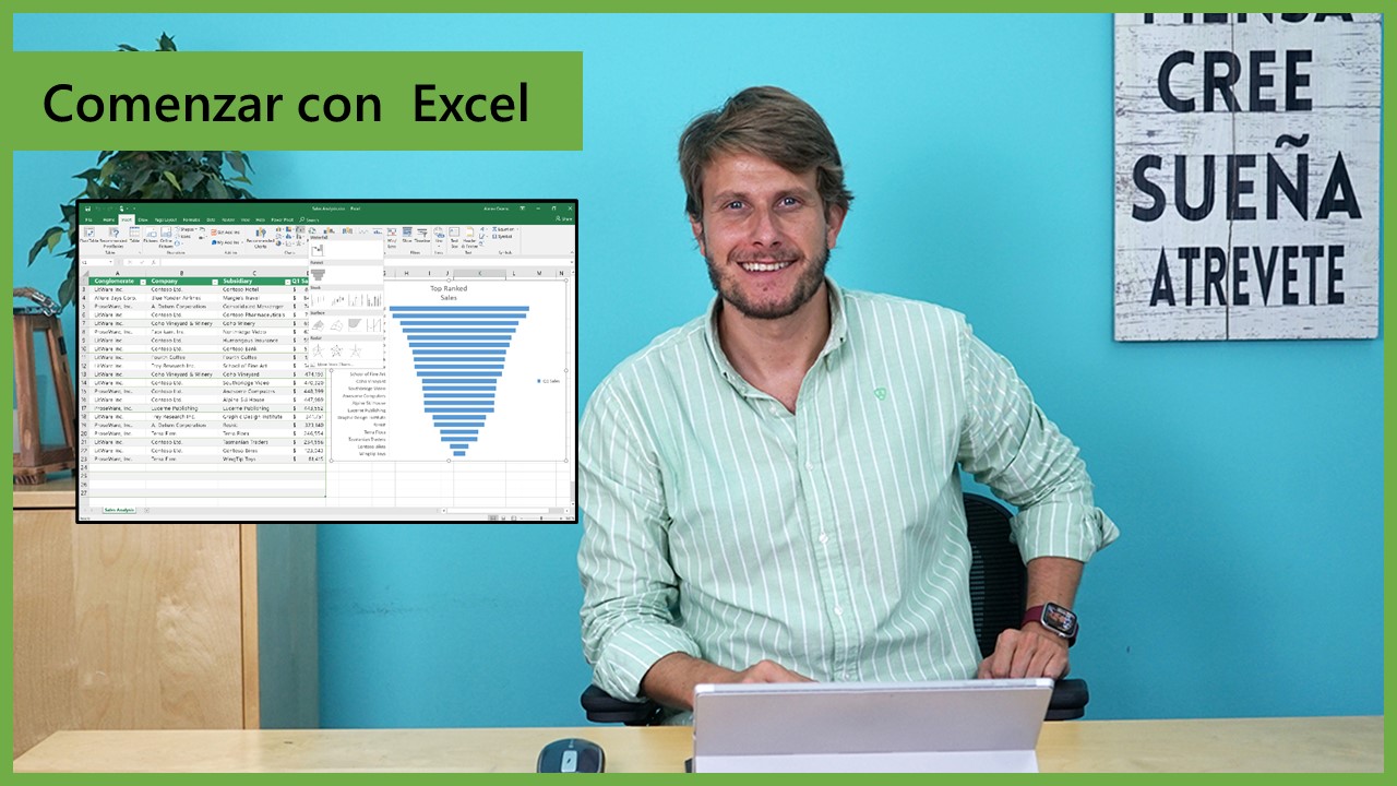101 Comenzar con Excel