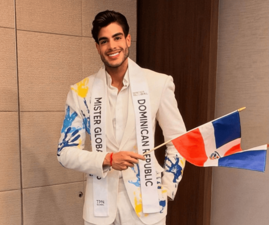 Bray Vargas entra al top 5 de Mister Global 2026 - Remolacha - Noticias Republica Dominicana