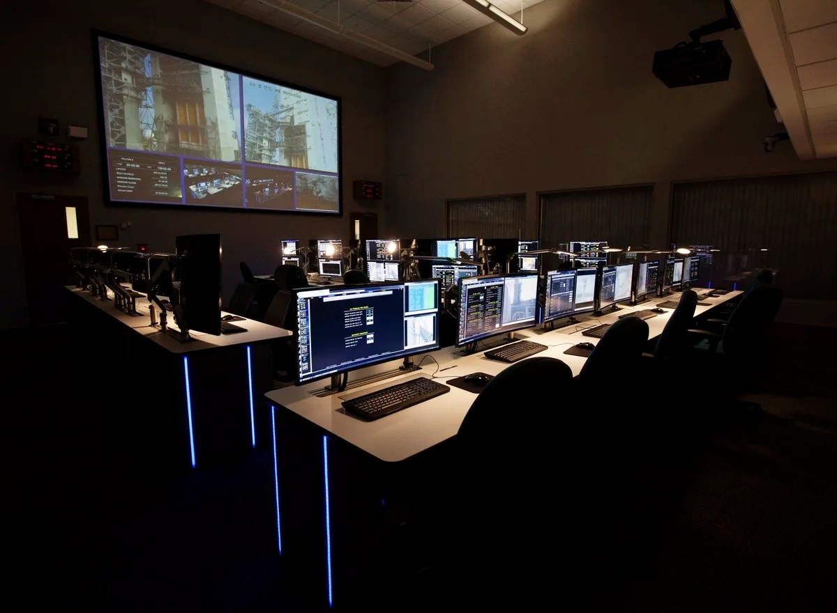 Remote Hero | Photos of the Launch Vehicle Data Center in Hangar AE - Room 1 of LVDC. Original from NASA . Digitally enhanced by rawpixel.