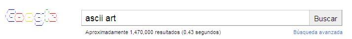 Búsqueda de ascii art