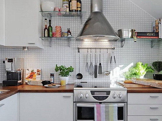 Copper Pot And Pan Rail, Pan Organizer, Kitchen Storage ...