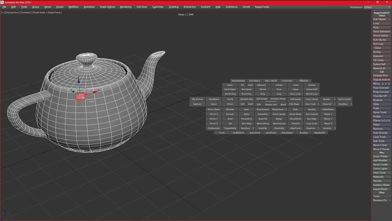 Rappatools3 Advanced Toolset Maxscript Polycount - Stunning Nature Pattern - High Resolution